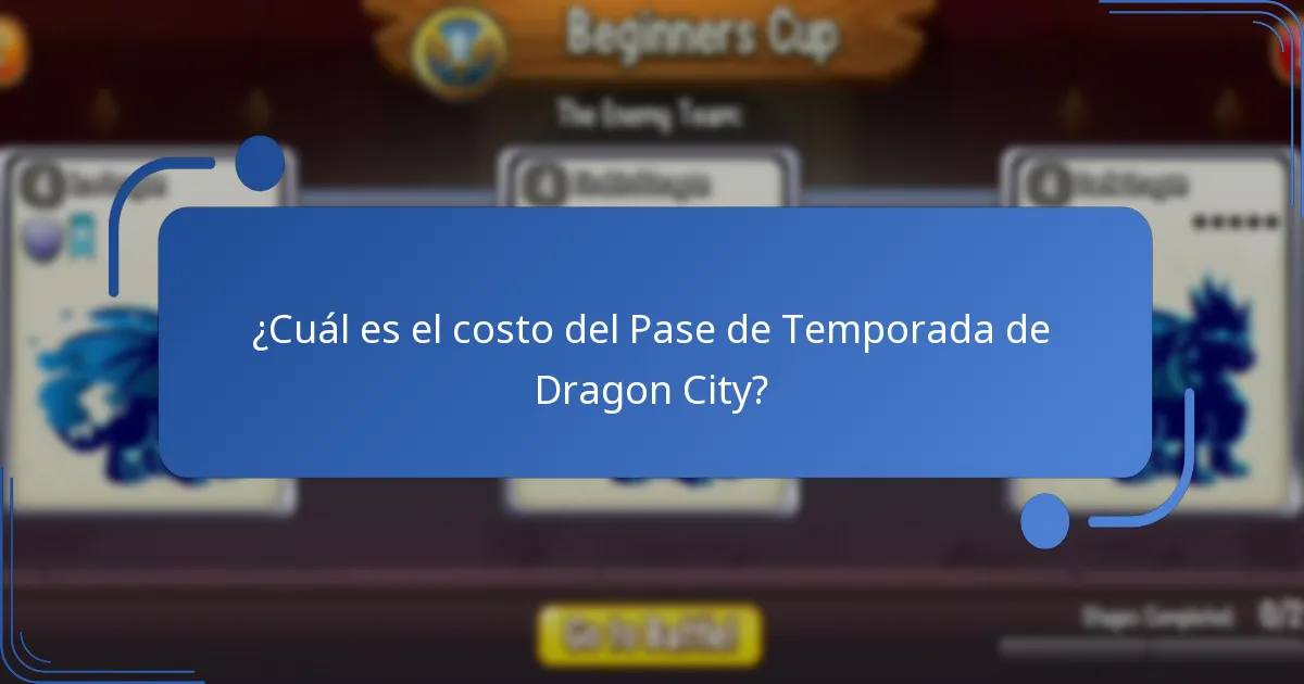 ¿Cómo se compara el Pase de Temporada de Dragon City con temporadas anteriores?