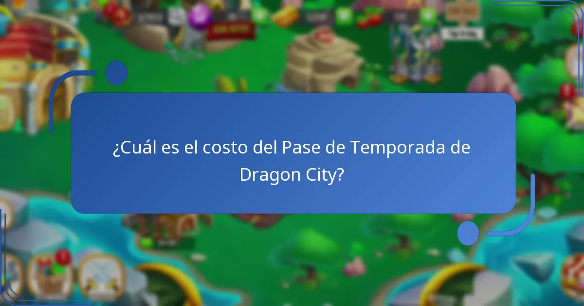 ¿Qué recompensas exclusivas se ofrecen en el Pase de Temporada de Dragon City?