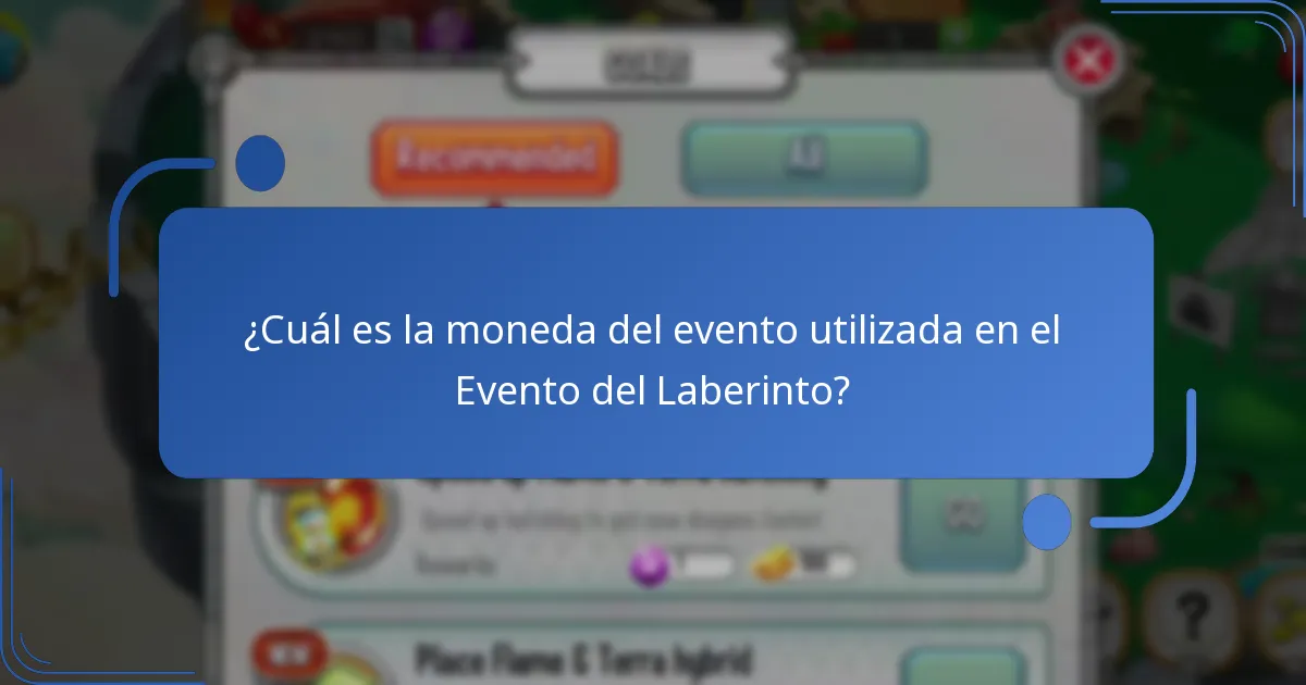 ¿Qué objetos especiales están disponibles durante el Evento del Laberinto?